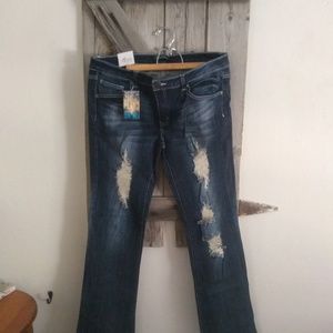 Dark Bootcut Jeans